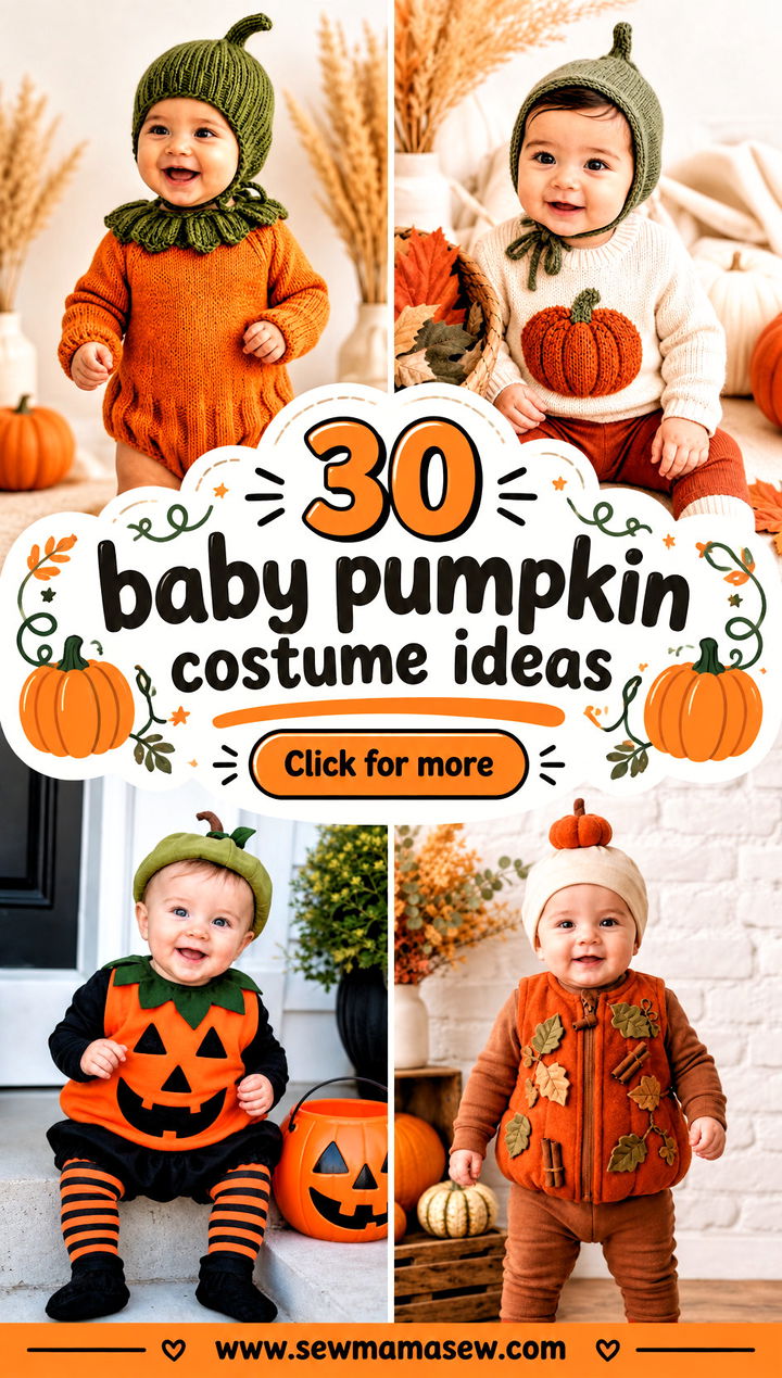 30 baby pumpkin costume ideas - 30 baby pumpkin costume ideas