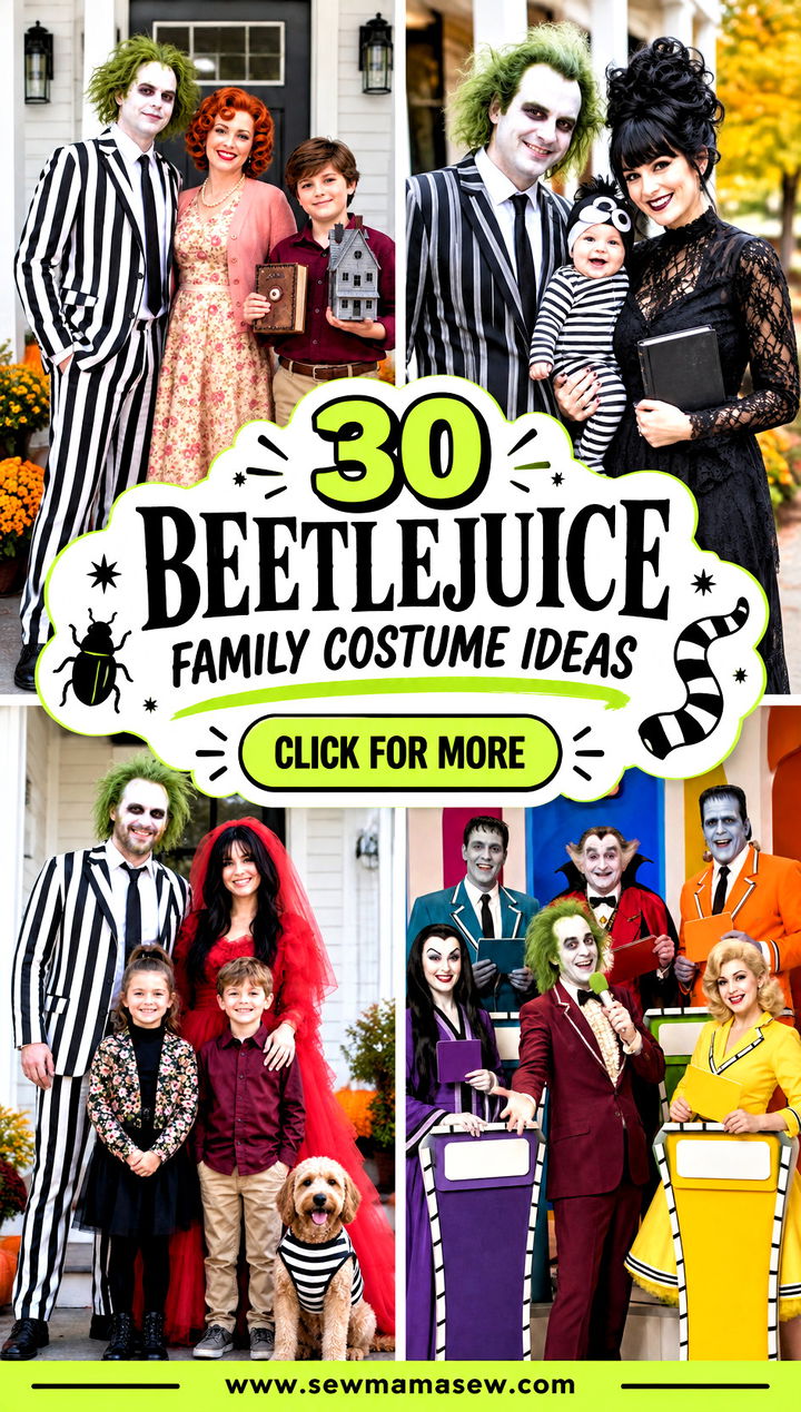 30 beetlejuice family costume ideas - 30 beetlejuice family costume ideas