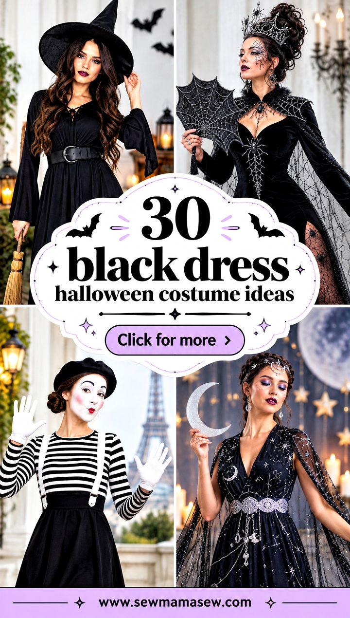30 black dress halloween costume ideas - 30 black dress halloween costume ideas