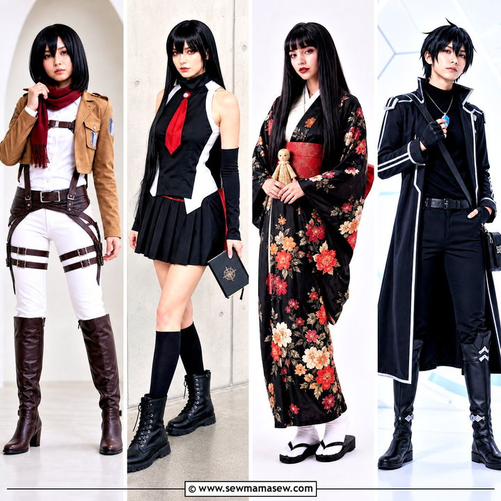 30 Black Hair Anime Cosplay Ideas for a Standout Con Look