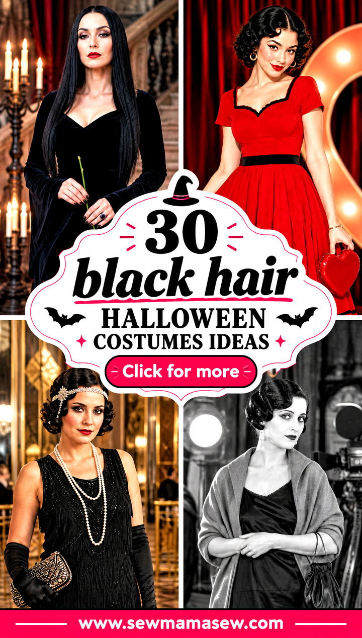 30 black hair halloween costumes ideas - 30 black hair halloween costumes ideas