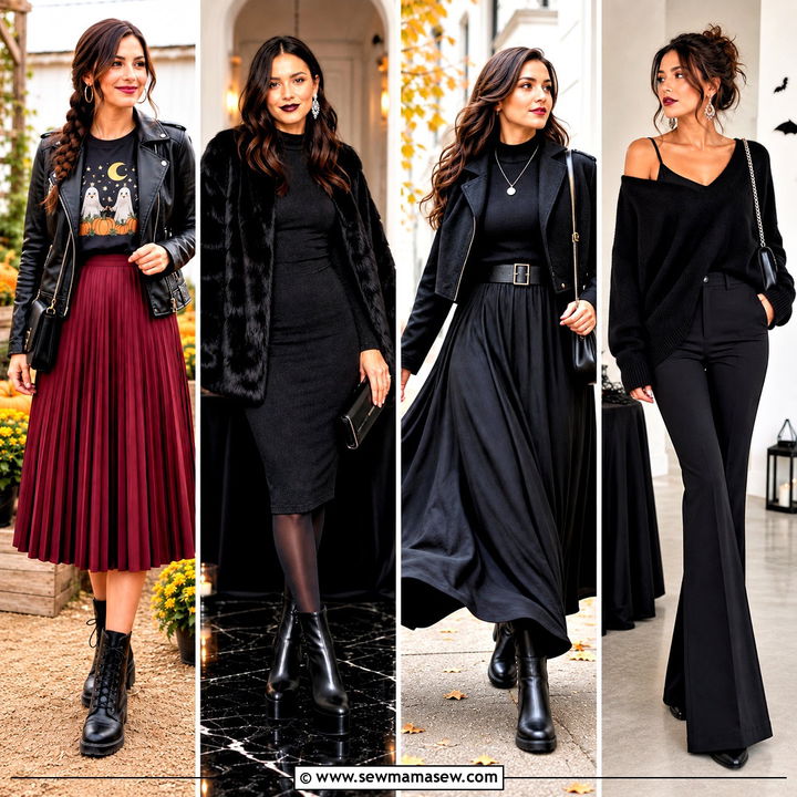 30 black halloween outfit ideas