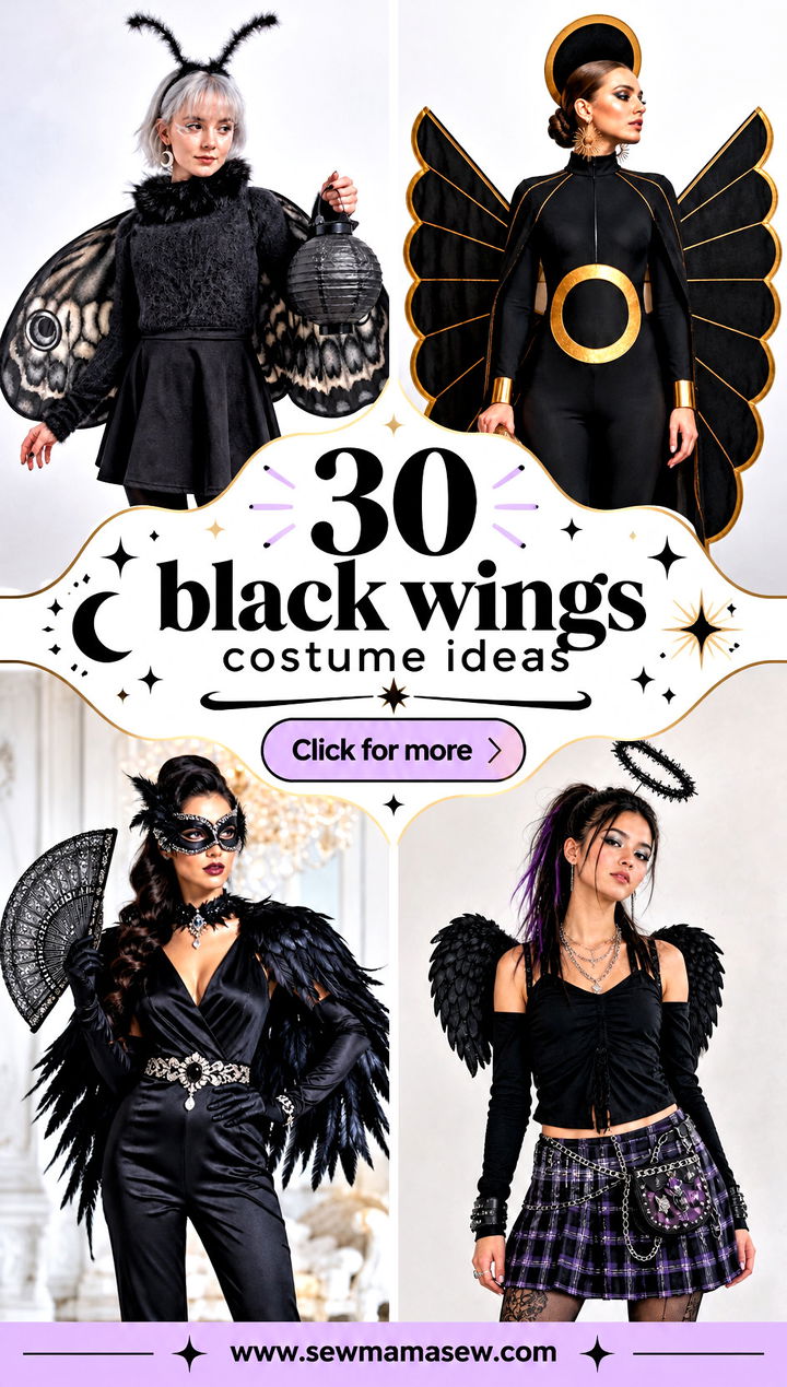 30 black wings costume ideas - 30 black wings costume ideas