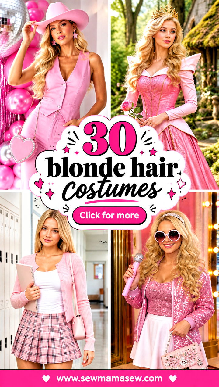 30 blonde hair costumes - 30 blonde hair costumes