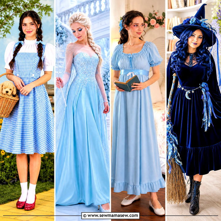 30 blue costume ideas for women