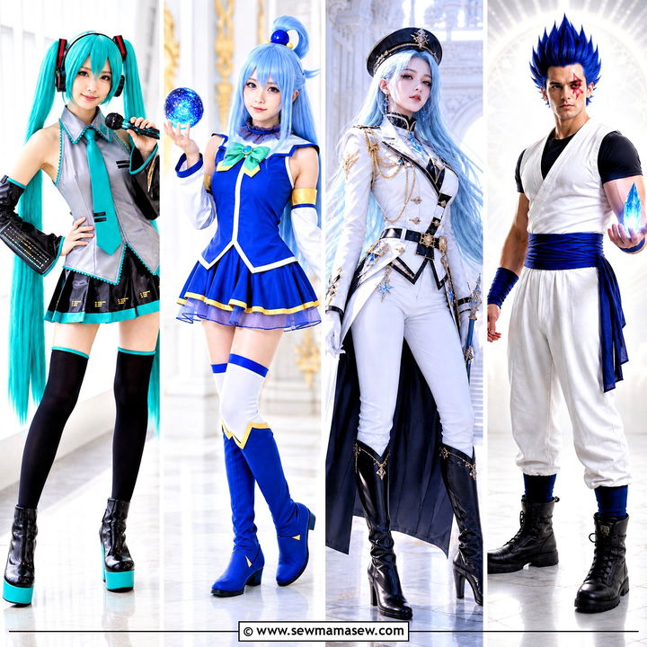 30 Blue Hair Cosplay Ideas for a Vibrant Convention Look