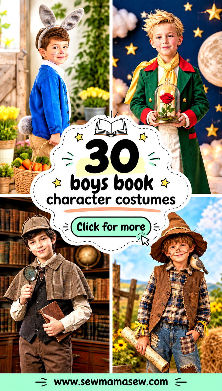 30 boys book character costumes - 30 boys book character costumes