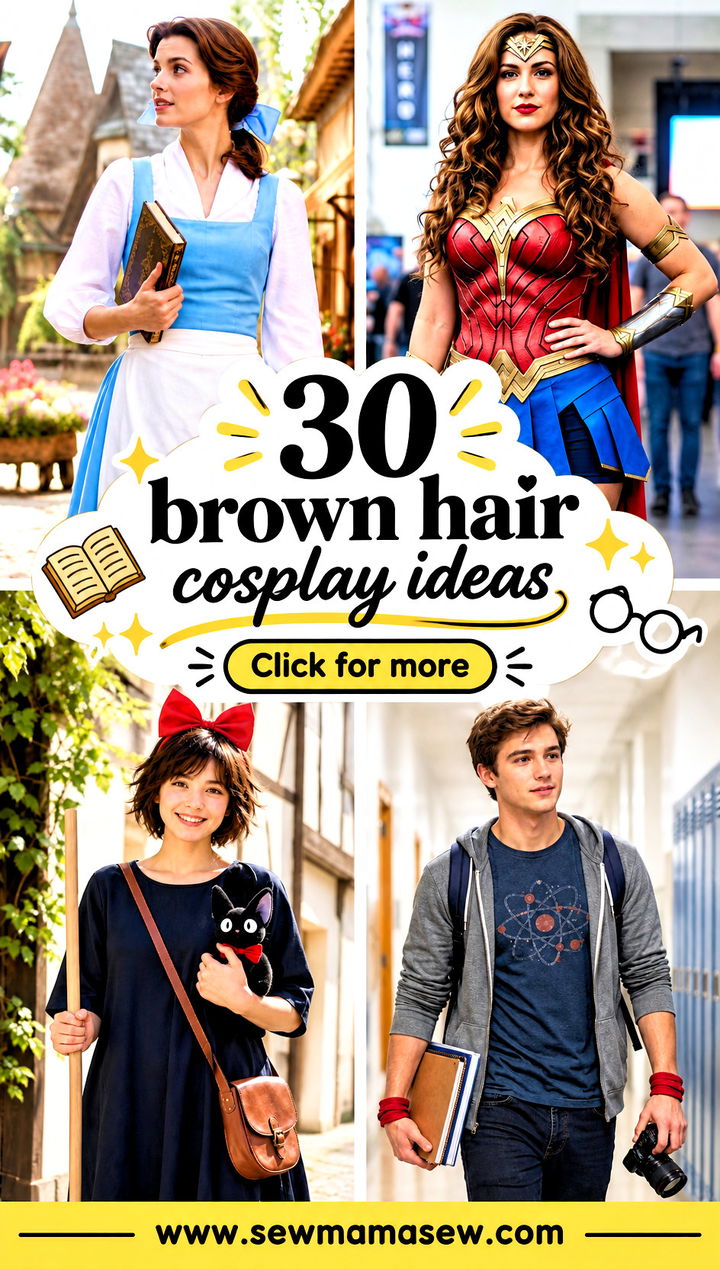 30 brown hair cosplay ideas - 30 brown hair cosplay ideas