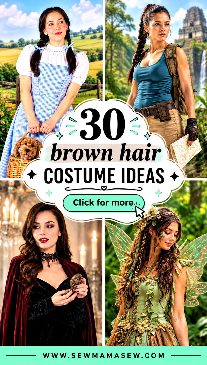 30 brown hair costume ideas - 30 brown hair costume ideas