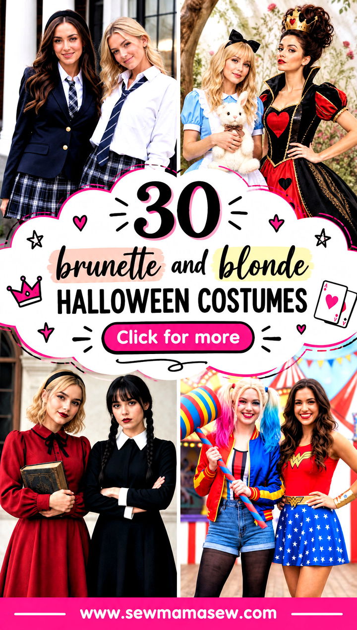 30 brunette and blonde halloween costumes - 30 brunette and blonde halloween costumes