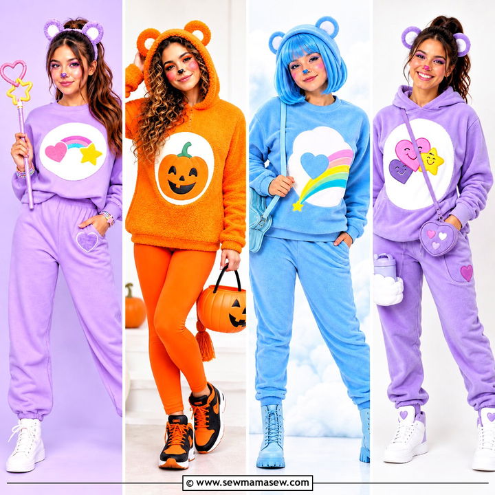 30 Care Bears Halloween Costume Ideas for Cheerful Groups