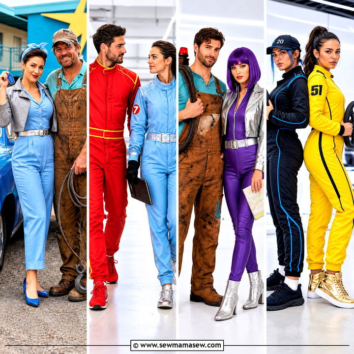30 Cars Couple Costume Ideas for a Playful Halloween Duo