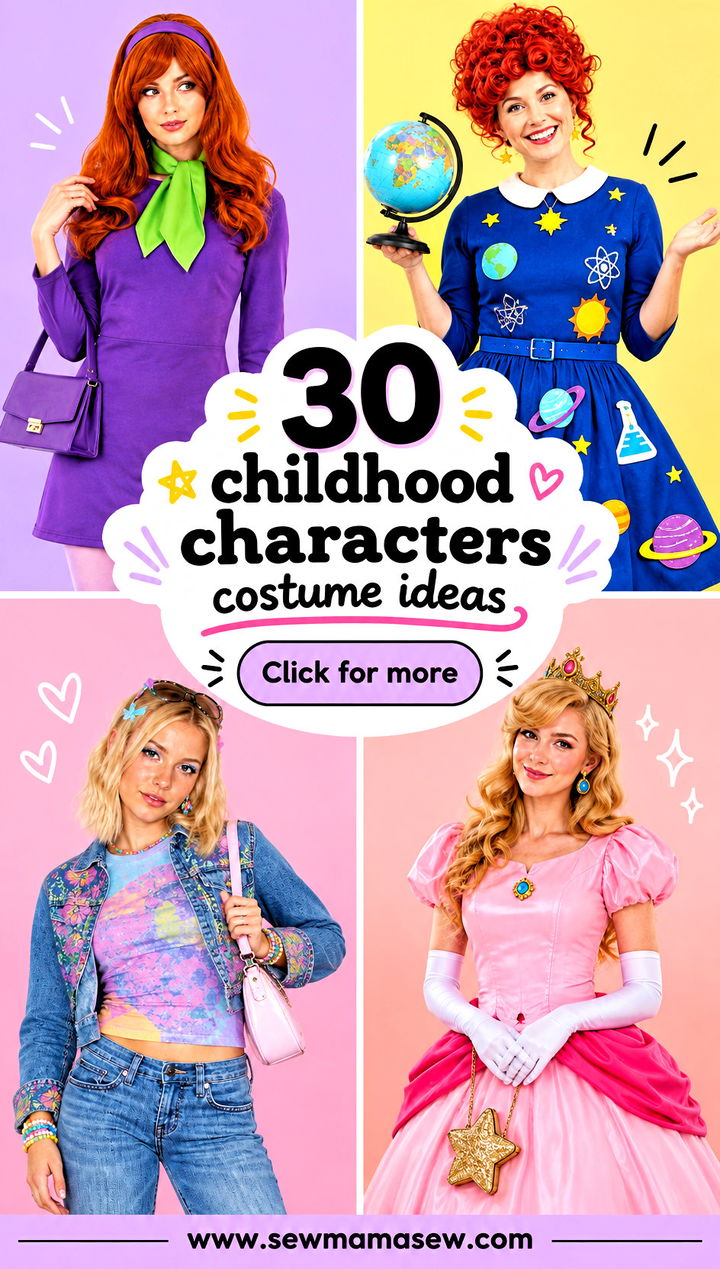 30 childhood characters costume ideas - 30 childhood characters costume ideas