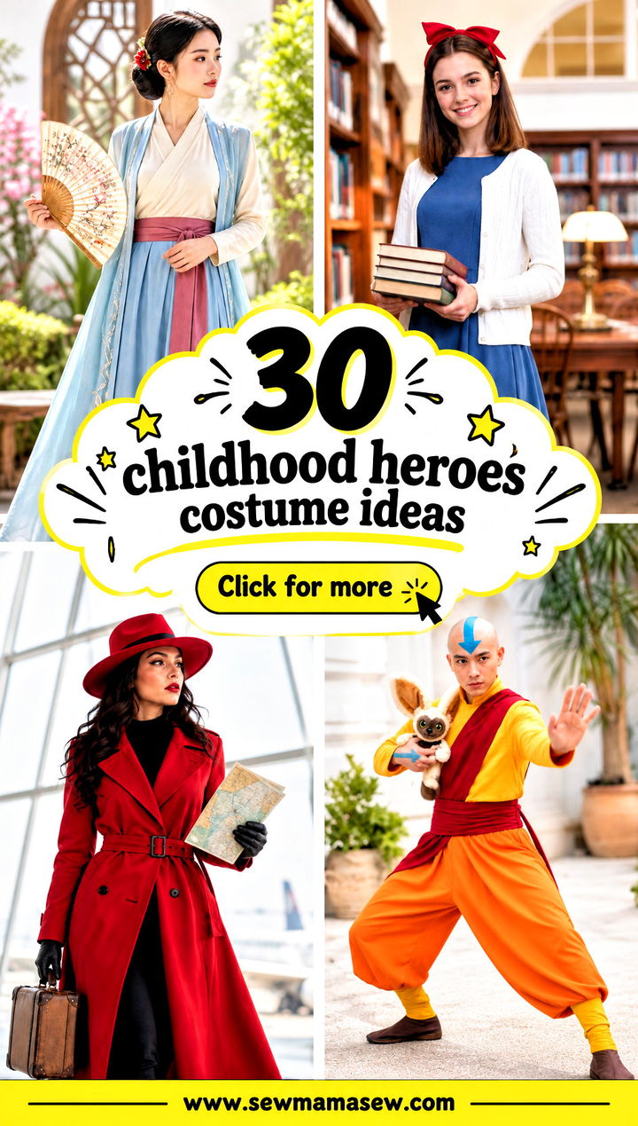 30 childhood heroes costume ideas - 30 childhood heroes costume ideas
