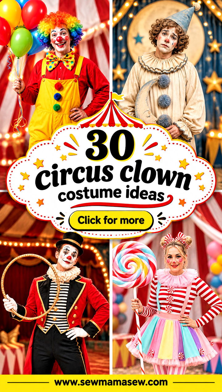 30 circus clown costume ideas - 30 circus clown costume ideas