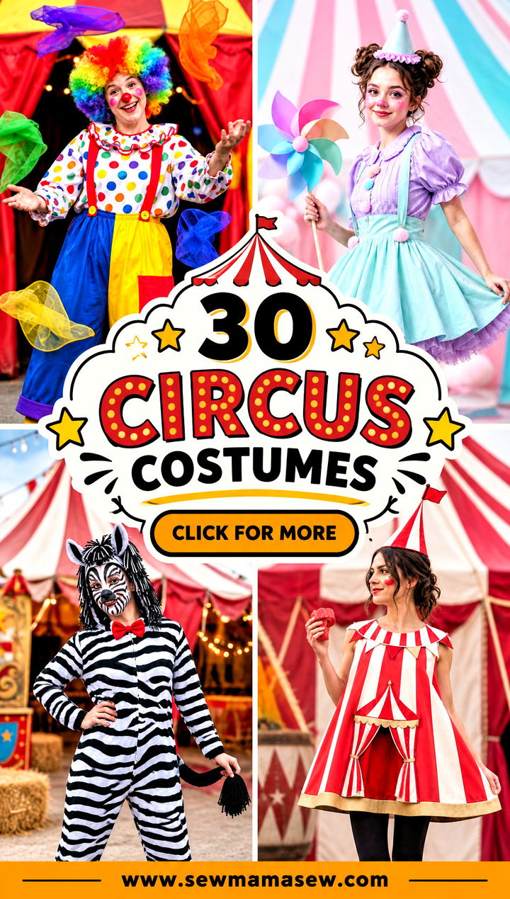 30 circus costumes - 30 circus costumes