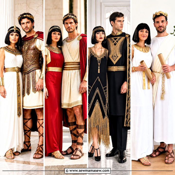 30 Cleopatra Couple Costume Ideas for a Regal Halloween