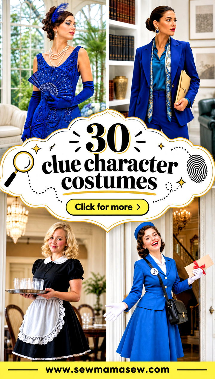 30 clue character costumes - 30 clue character costumes