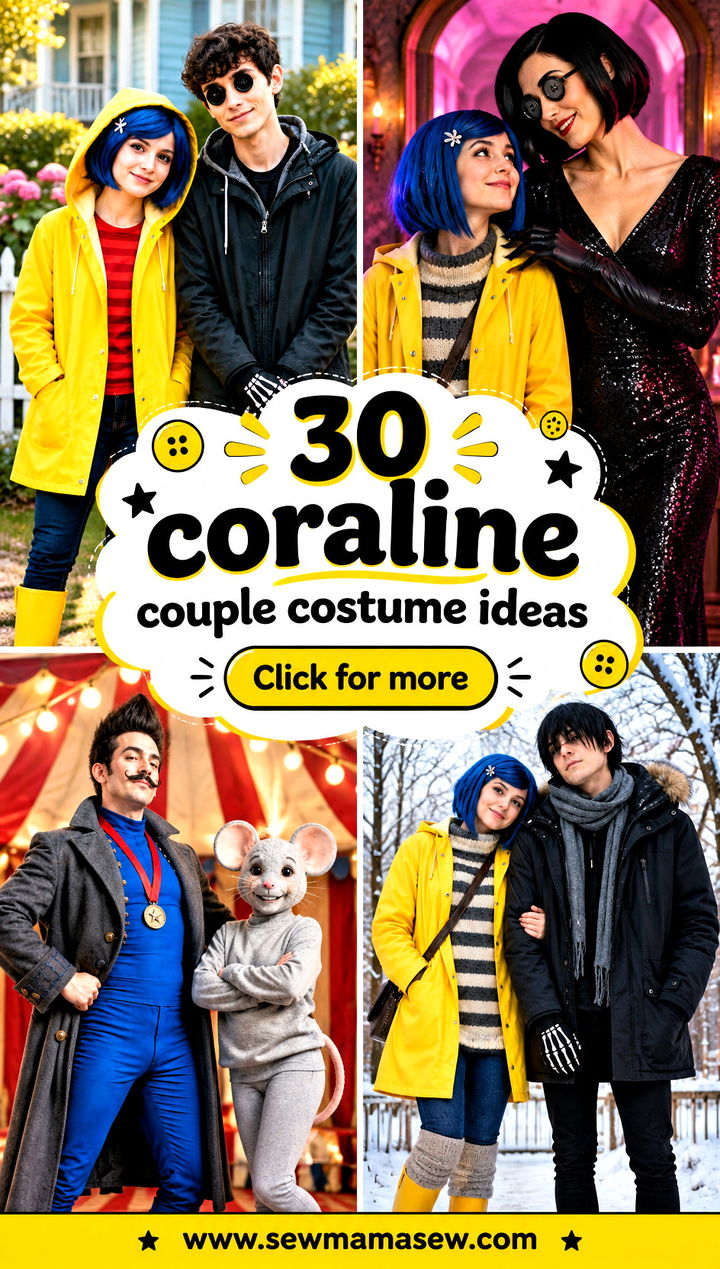 30 coraline couple costume ideas - 30 coraline couple costume ideas