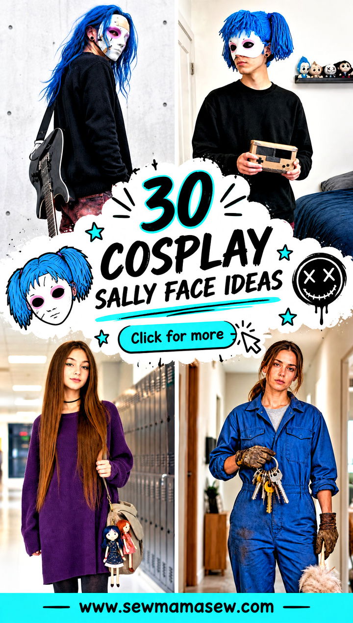 30 cosplay sally face ideas - 30 cosplay sally face ideas