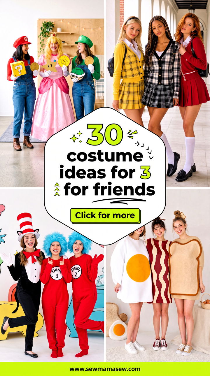 30 costume ideas for 3 for friends - 30 costume ideas for 3 for friends