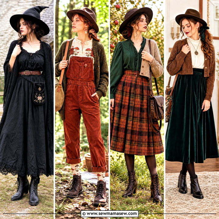 30 cottagecore witch outfit ideas