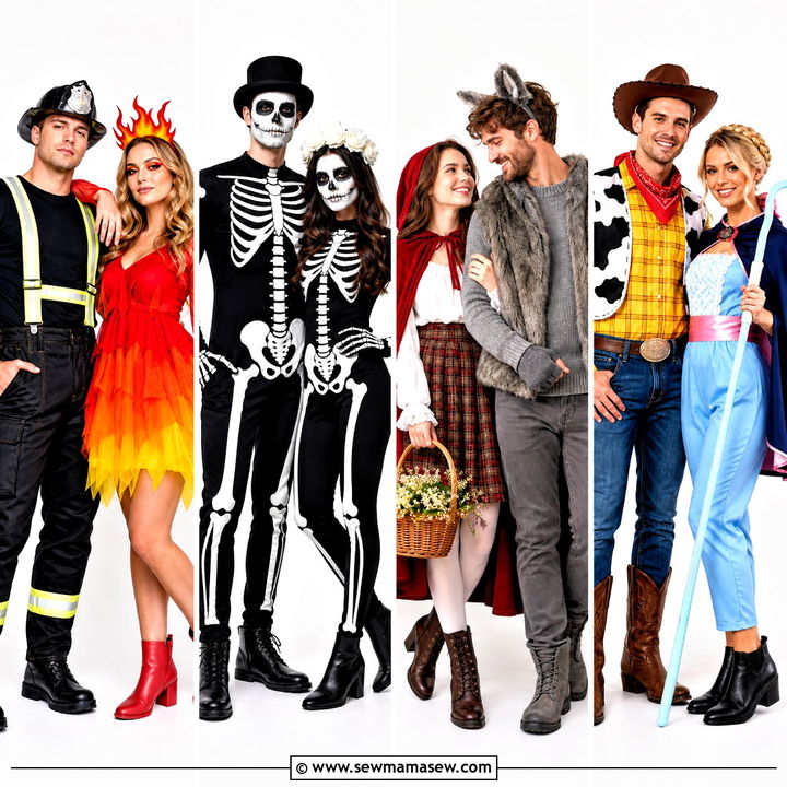 30 Couples Costumes Ideas for a Playful Halloween Together