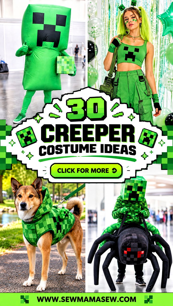 30 creeper costume ideas - 30 creeper costume ideas