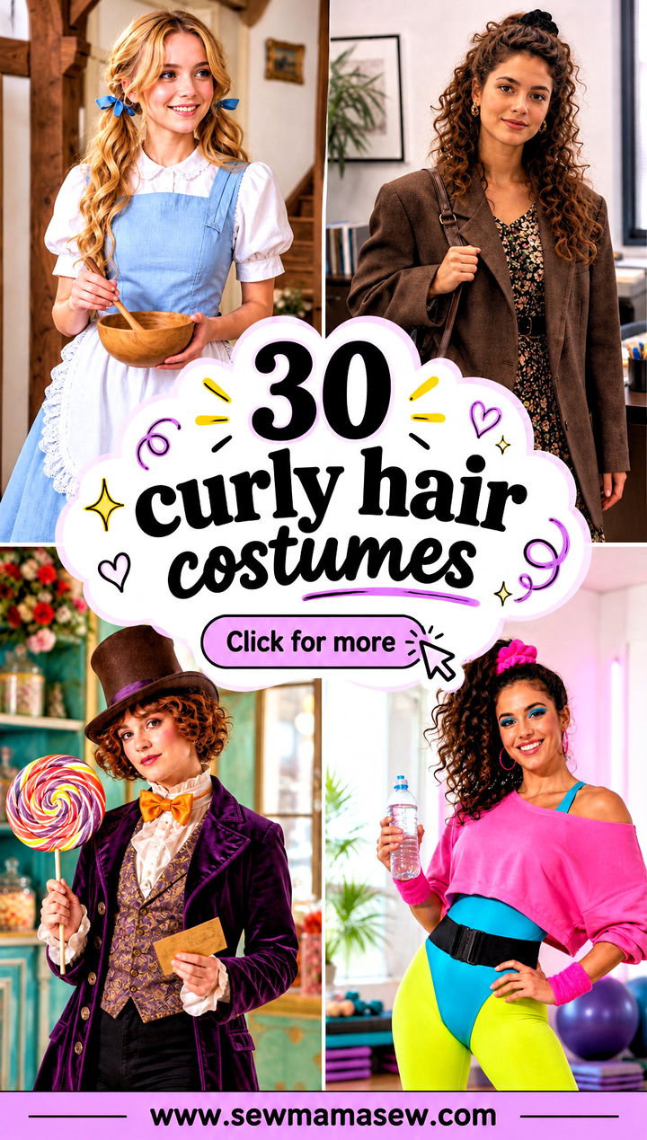 30 curly hair costumes - 30 curly hair costumes