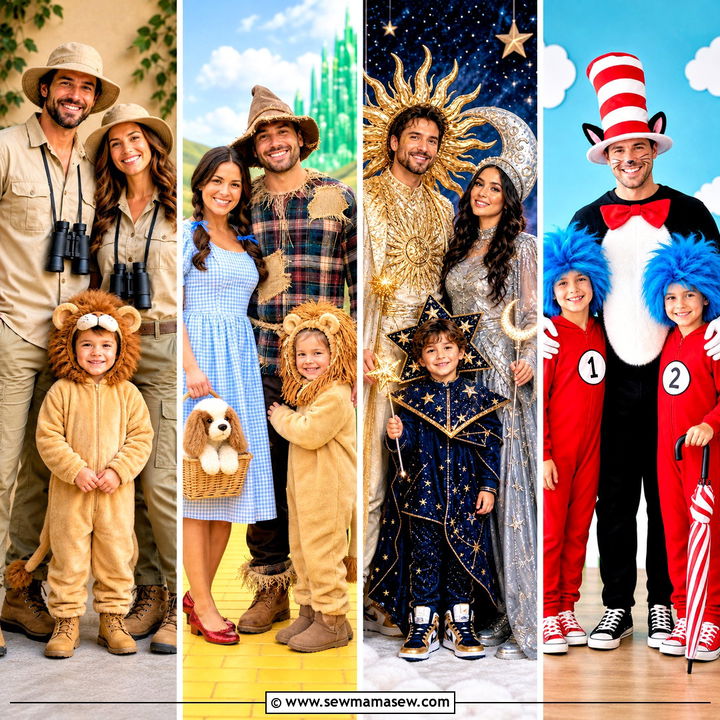 30 cute family halloween costumes for 3