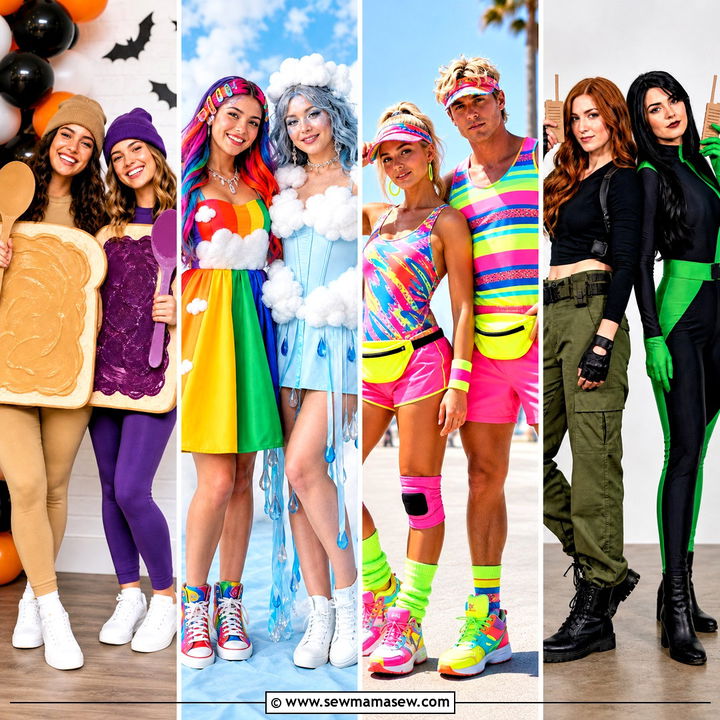 30 Cute Halloween Costumes Duo Fans Will Love for Besties