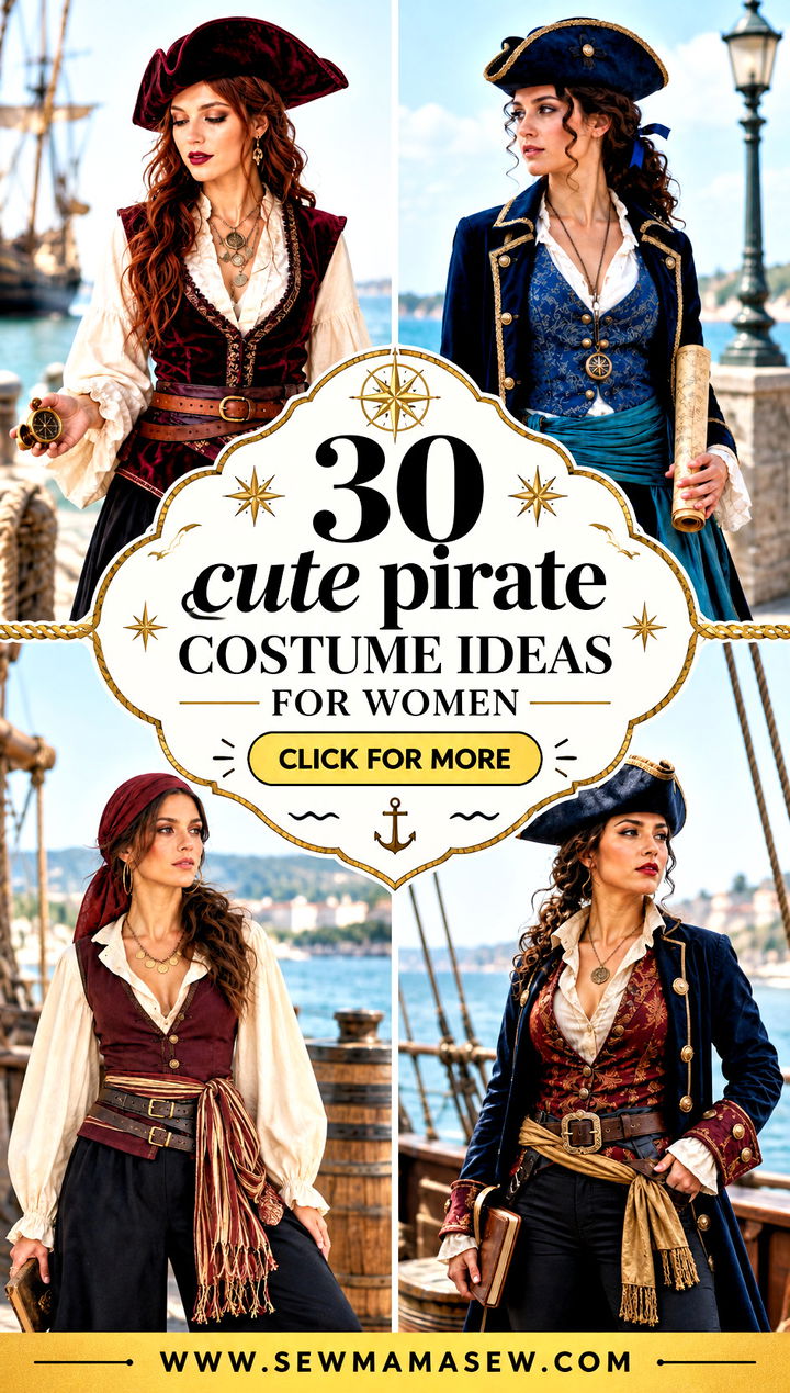 30 cute pirate costume ideas for women - 30 cute pirate costume ideas for women