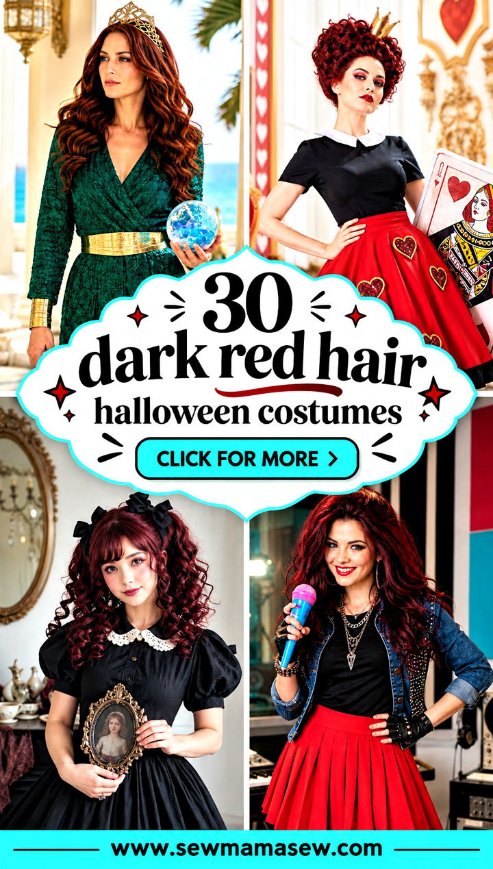30 dark red hair halloween costumes - 30 dark red hair halloween costumes