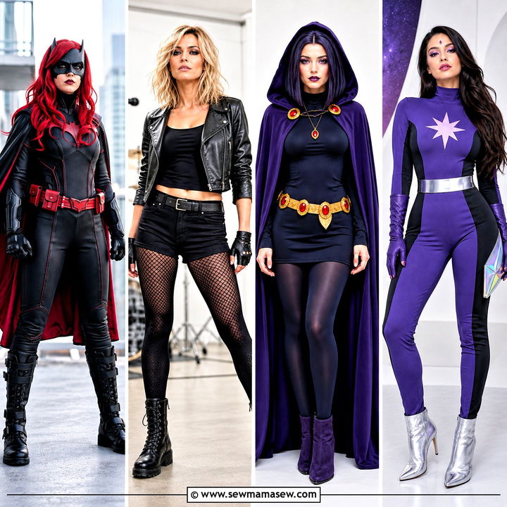 30 DC Costumes for Females for a Fierce Halloween Party Look