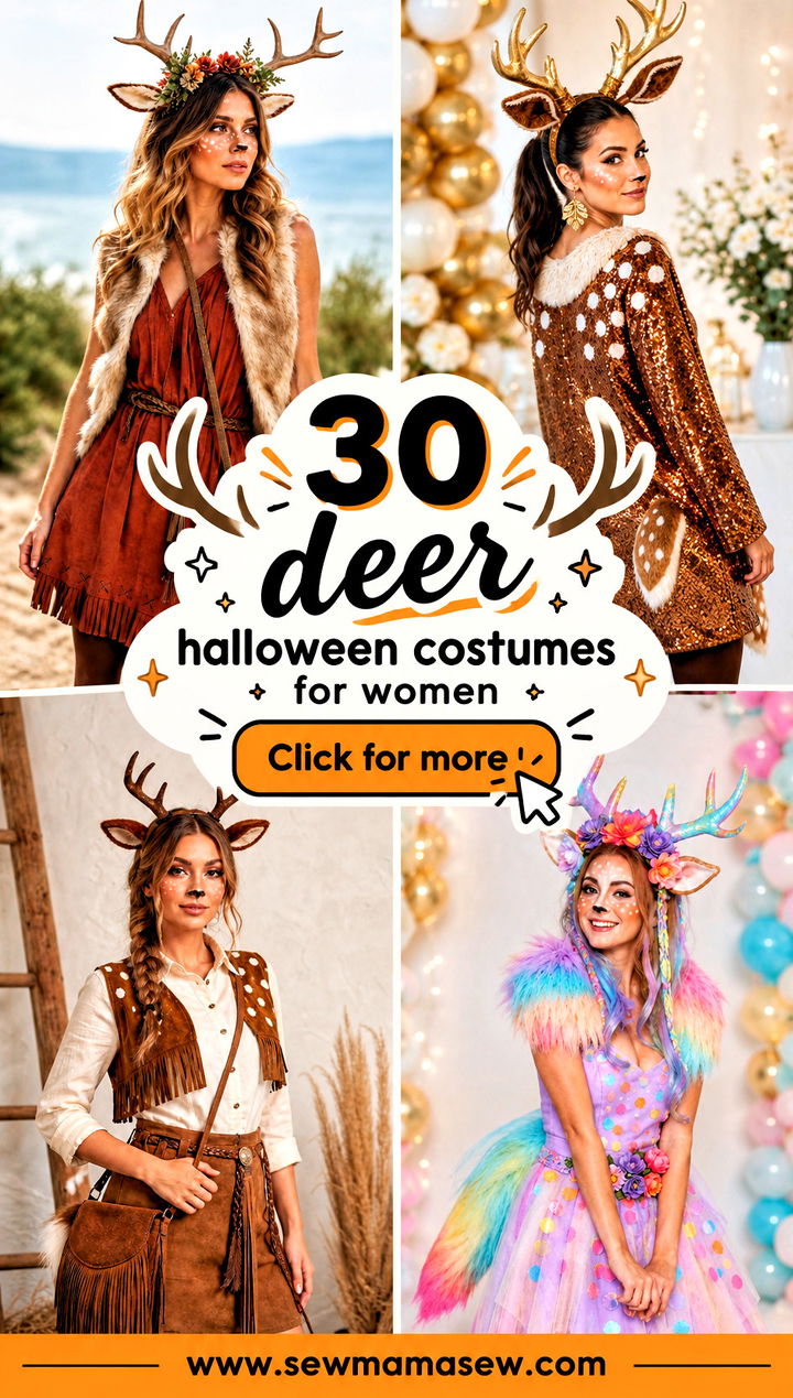 30 deer halloween costumes for women - 30 deer halloween costumes for women