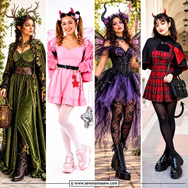 30 Demon Dress Ideas for a Darkly Glamorous Halloween Look