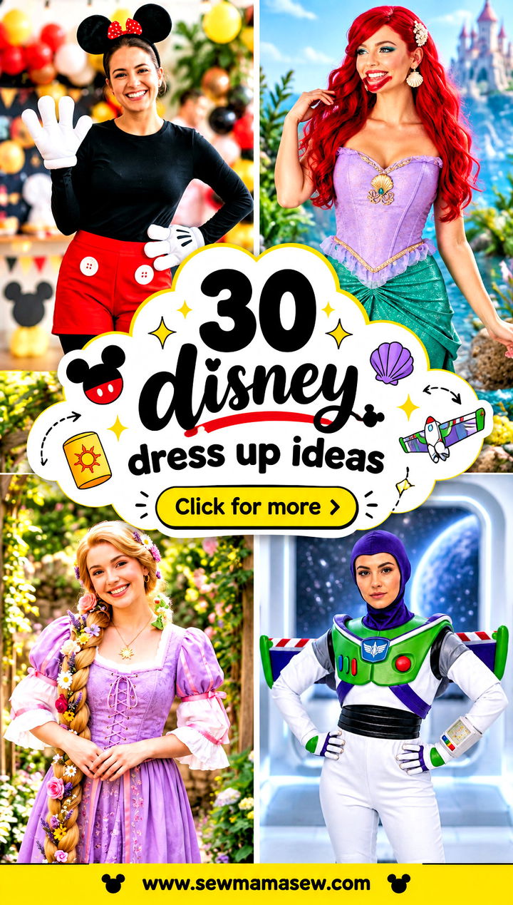 30 disney dress up ideas - 30 disney dress up ideas
