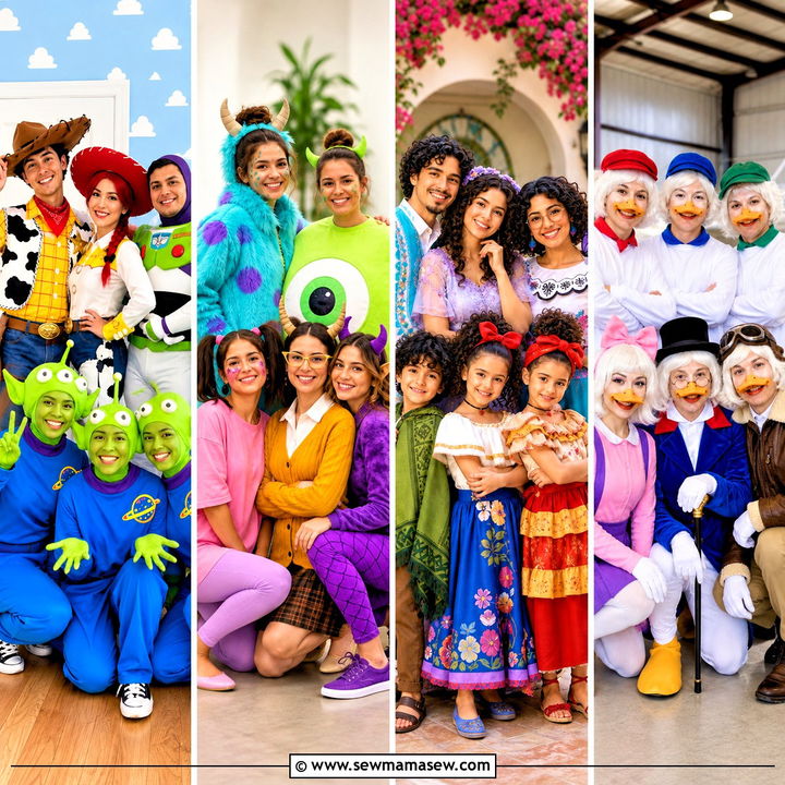 30 disney group costumes