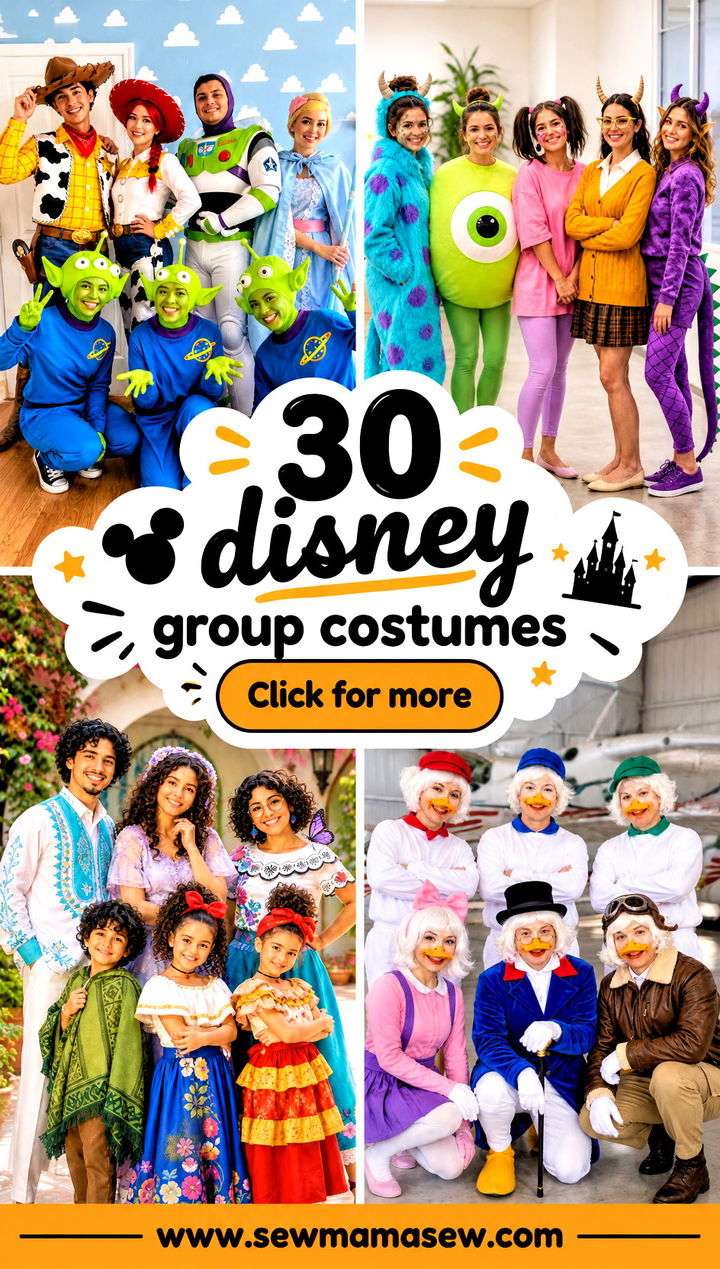 30 disney group costumes - 30 disney group costumes