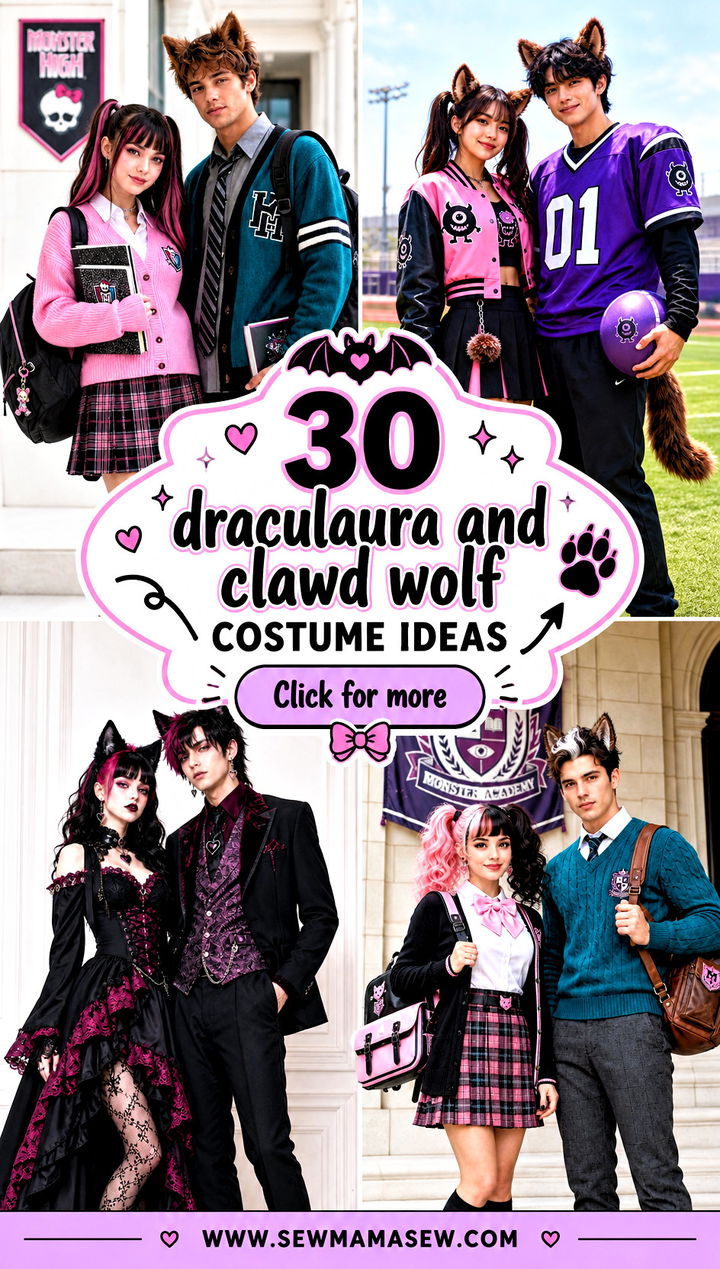 30 draculaura and clawd wolf costume ideas - 30 draculaura and clawd wolf costume ideas