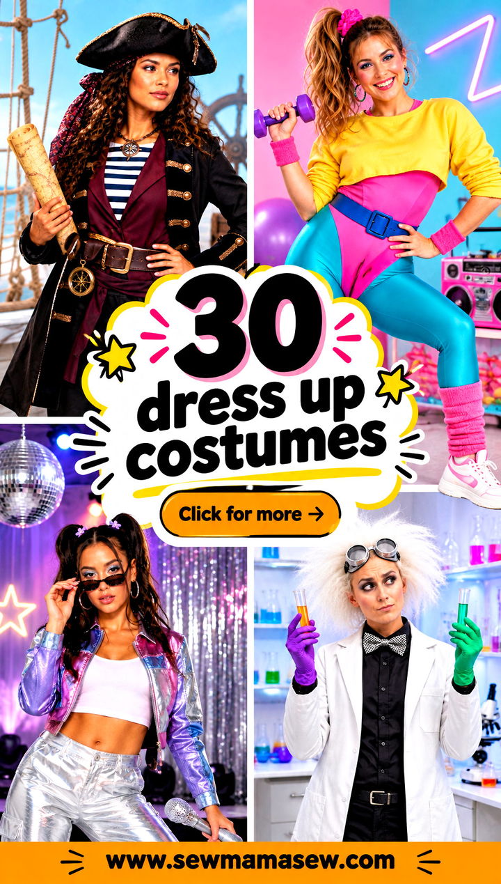 30 dress up costumes - 30 dress up costumes