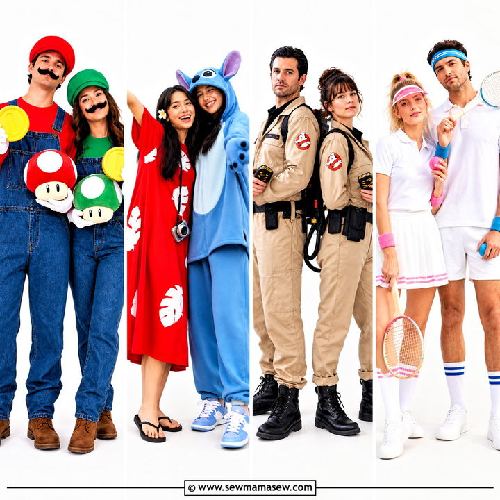 30 Duo Halloween Costume Ideas for a Clever Bestie Look