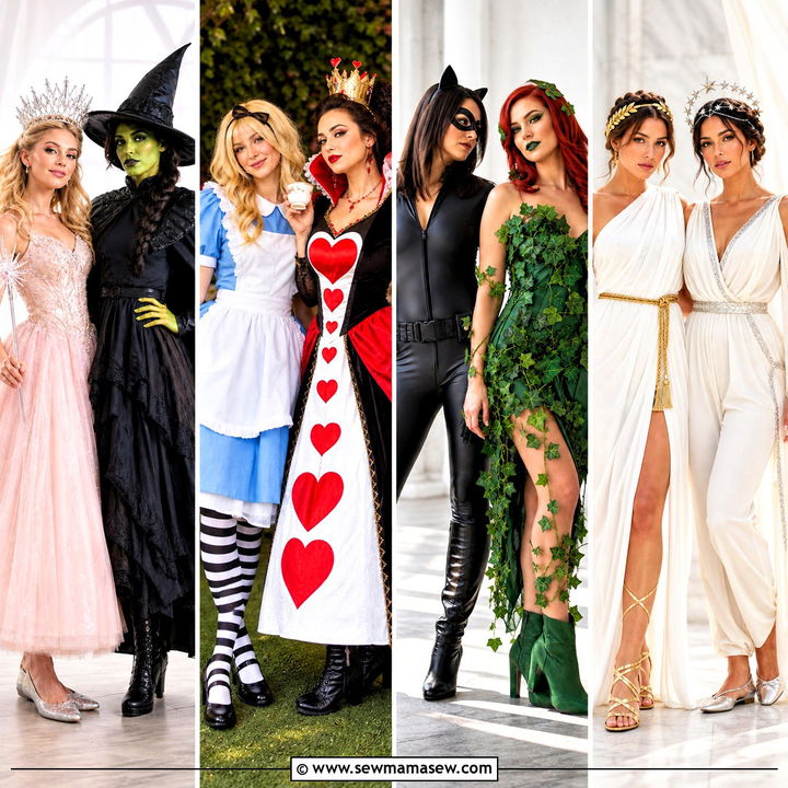 30 Duo Halloween Costumes for Women for a Fun Girls' Night