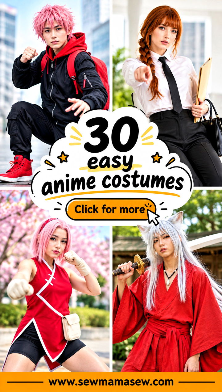 30 easy anime costumes - 30 easy anime costumes