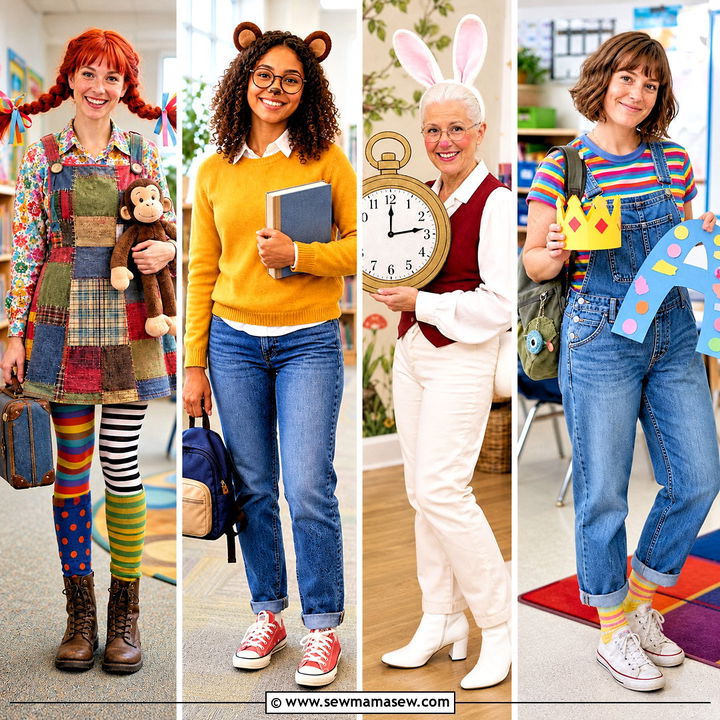 30 Easy Book Character Costumes for Teachers to Delight Kids