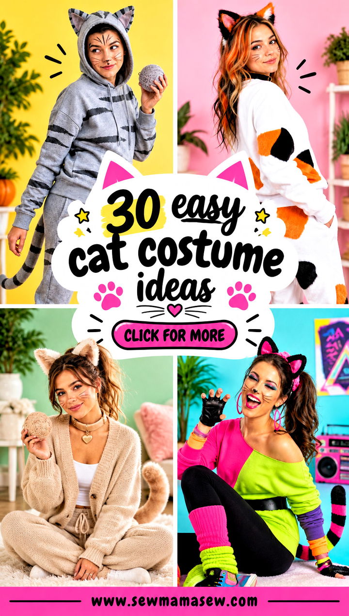 30 easy cat costume ideas - 30 easy cat costume ideas