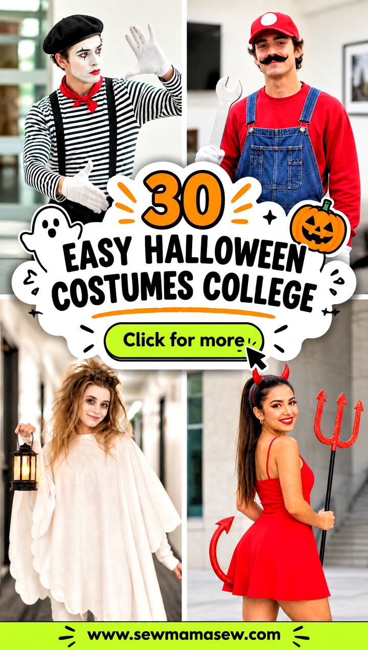 30 easy halloween costumes college - 30 easy halloween costumes college