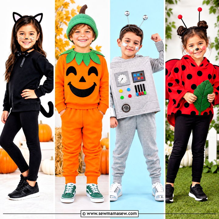 30 Easy Halloween Costumes for Kids for a Fun DIY Dress-Up