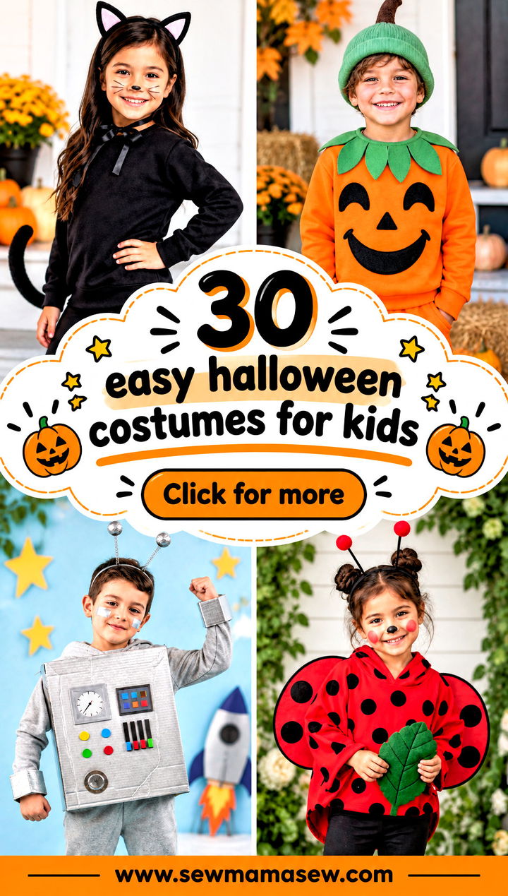 30 easy halloween costumes for kids - 30 easy halloween costumes for kids