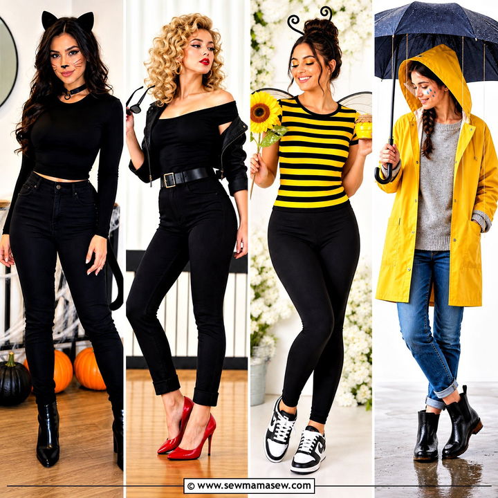 30 Easy Last Minute Halloween Costumes for Women: Chic DIY